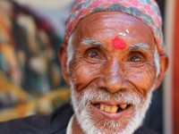 Smiling man from Bhaktapur, Nepal