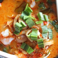 Tom Yam Soup with Prawns from Thailand