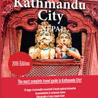 Kathmandu city guidebook cover 2016