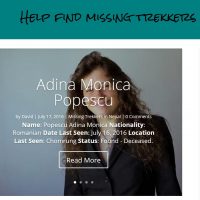 MissingTrekker.com Website