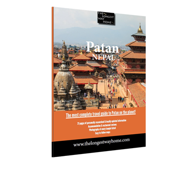 Patan travel guidebook cover