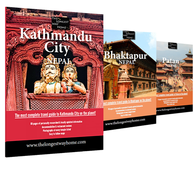 Nepal travel guidebooks