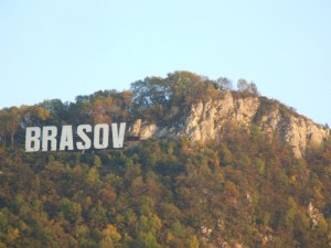 Brasov's Hollywood style sign Brasov's Hollywood style sign
