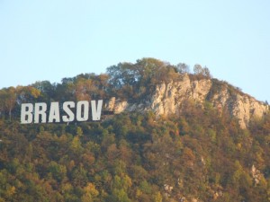 Brasov's Hollywood style sign