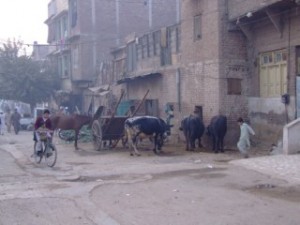 Pakistans Streets - A striking border change