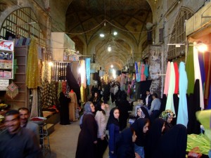 Bazaar in Shiraz (click to enlarge)