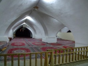 Underground prayer room in Mosque de Jameh