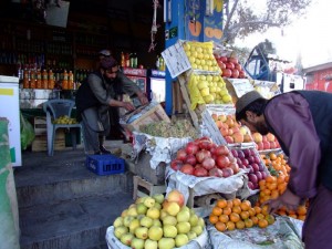 Fruit vendor in Quetta Fruit vendor in Quetta (click to enlarge)