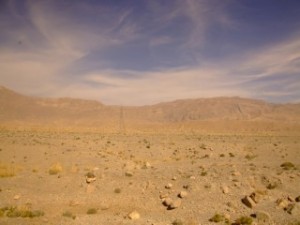 The Bolan Pass from the train, Pakistan