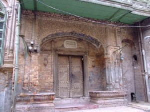 Old wooden door in Peshawar