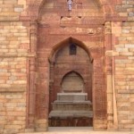 Old Corridors in Qutub Minar, Delhi, India Old Corridors in