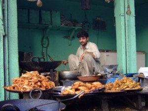 Street food in Pakistan