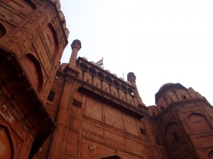 The Red Fort Entrance way, Delhi, India (click to enlarge)