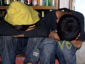 The effects of drugs on the street children in Nepal is very evident The effects of drugs on the street children in Nepal is very evident (click to enlarge)