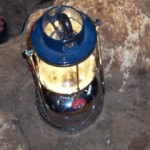 Gas Lantern for caving in the Philippines