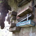 Recent coffins in Sagada, The Philippines