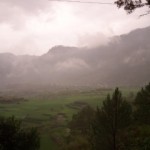 Evening mist in Sagada