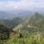 Looking down at Batad, The Philippines