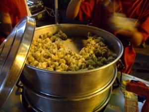 Steamed street Siomai (click to enlarge)