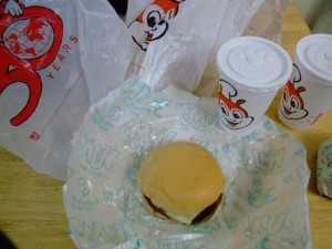 The Jollibee Burger The Jollibee Burger (click to enlarge)