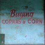 Hand painted advertising in the Philippines