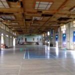 Inside the recreation hall of Iwahig Prison, The Philippines Inside the recreation hall of Iwahig Prison, The Philippines