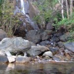 The waterfall in Sabang