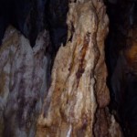 Stalactites or stalagmites in Sabangs underground river cave Stalactites or stalagmites in Sabangs underground river cave