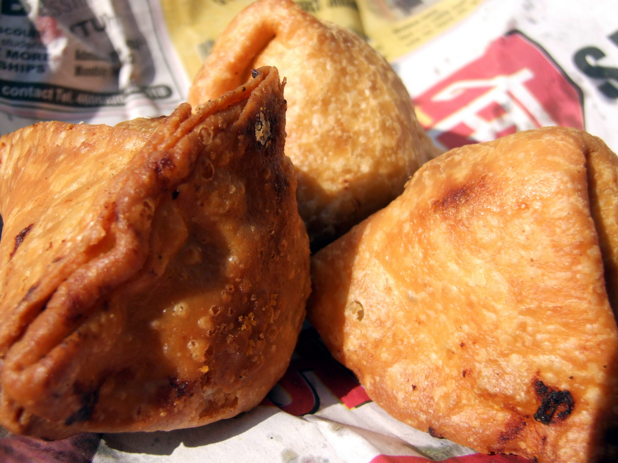 Samosas from Nepal