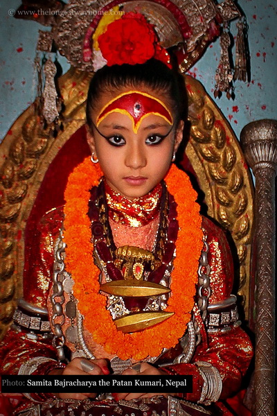 The Kumari Samita Bajracharya - Living Goddess