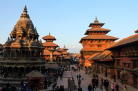 Patan "Lalitpur" Durbar Square during sunset, Nepal