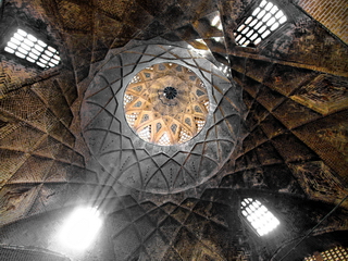 Interior Market Dome in Iran