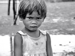 Stilt House Girl - The Philippines