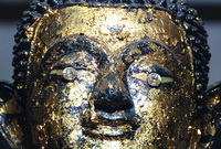 Buddha with Diamond Eyes at Luang Pho Petch, Sukhothai