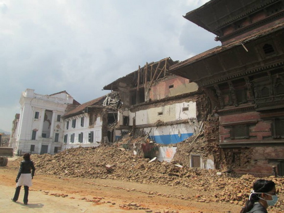 Kathmandu city after the earthquake