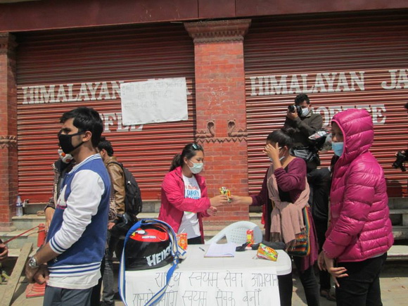 Kathmandu city after the earthquake