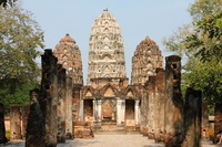 Wat Si Sawai or Sri Savaya, Sukothai, Thailand