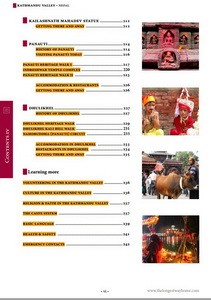 Kathmandu Valley Table of Contents 4