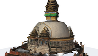 Kathesimbhu Stupa in 3D