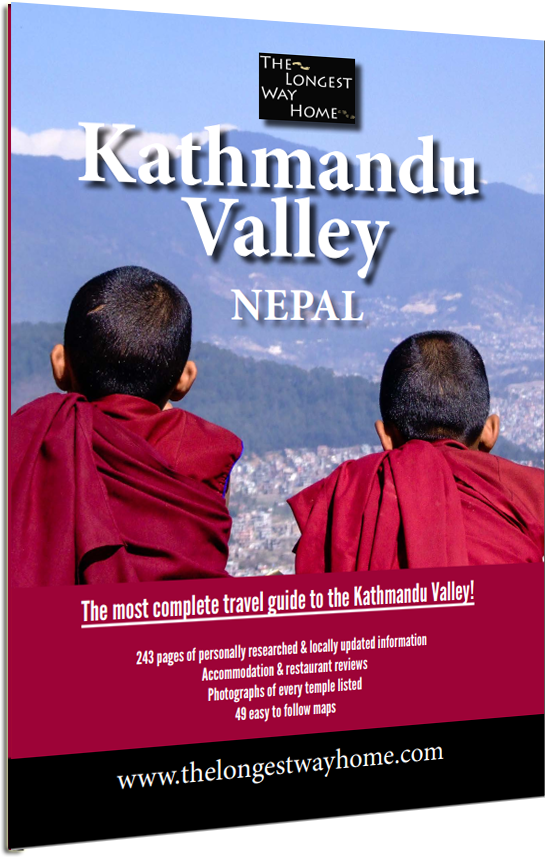 Kathmandu Valley Guidebook cover