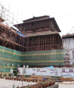 2018 Repairs in Kathmandu Durbar Square