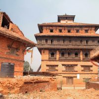Nuwakot fortress in Nepal