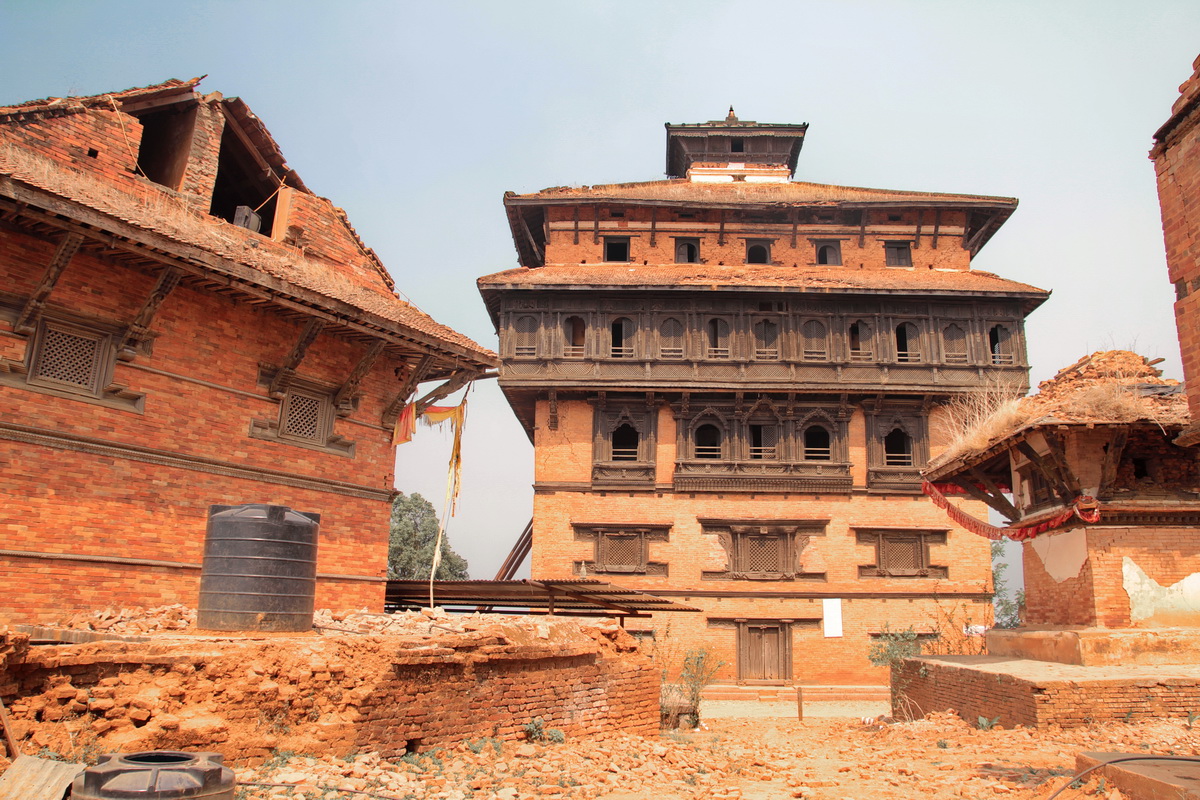 Nuwakot fortress in Nepal
