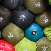 Folded Sleeping Bags in Nepal