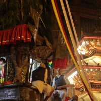 Seto Machendranath Chariot next to the Annapurna Temple