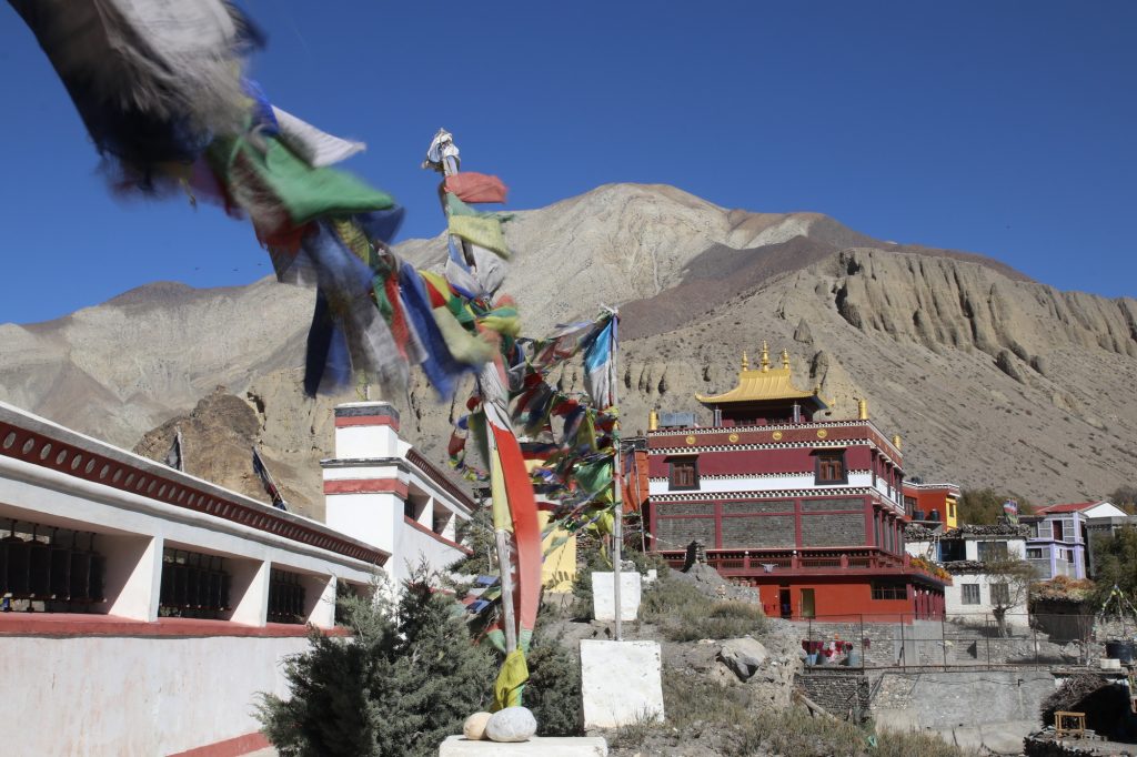 Kag Chode Thupten Samphel Ling Monastery in Kagbeni