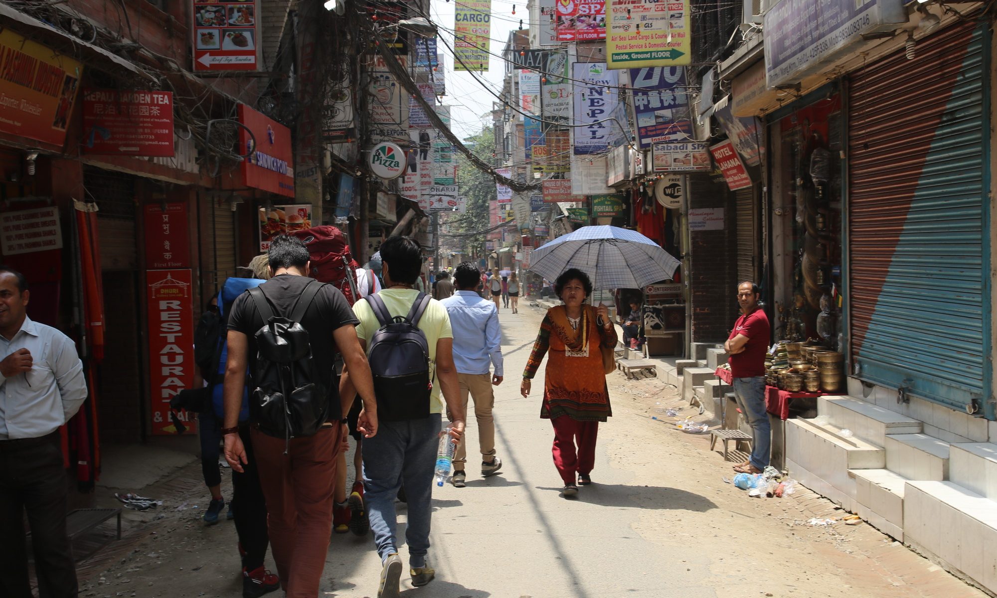 Streets of Thamel