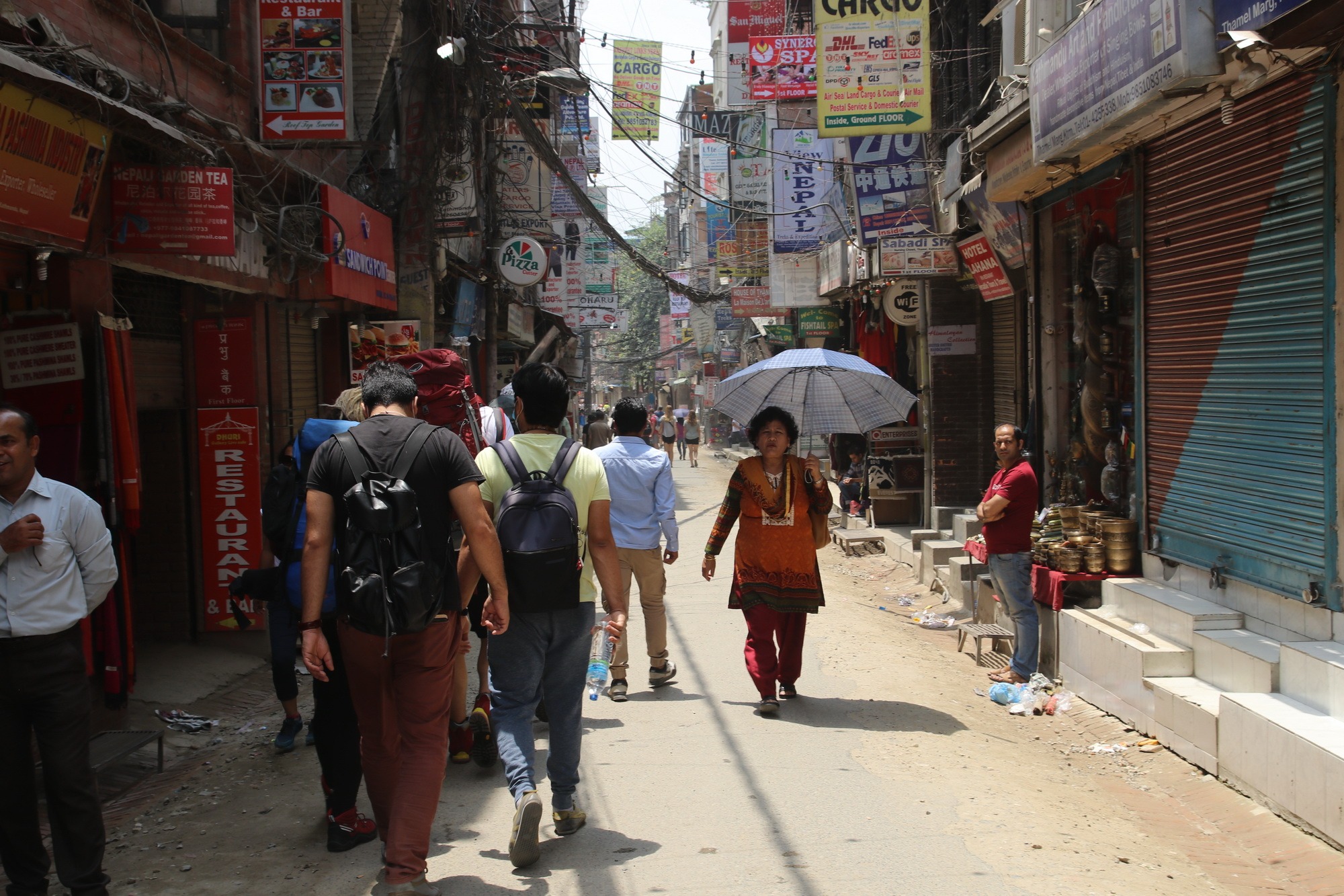 Streets of Thamel