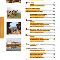 Table of Contents from Nepal Guidebook page 5
