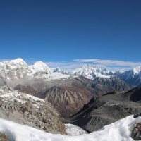View from Ganja La Pass